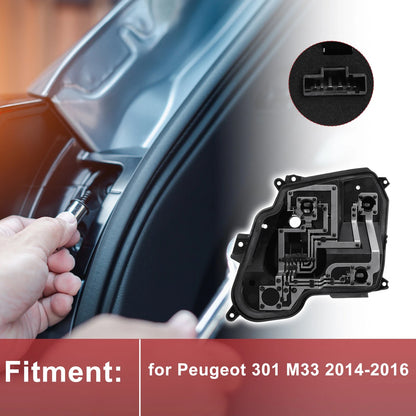 Right Tail Light Socket for Peugeot 301 M33 (2014–2016) Lamp Bulb Connector