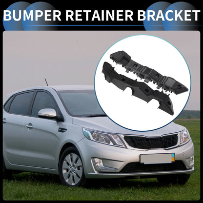 1 Pair Front Bumper Retainer Bracket No. 86513H9000 for Kia Rio (2018–2020)