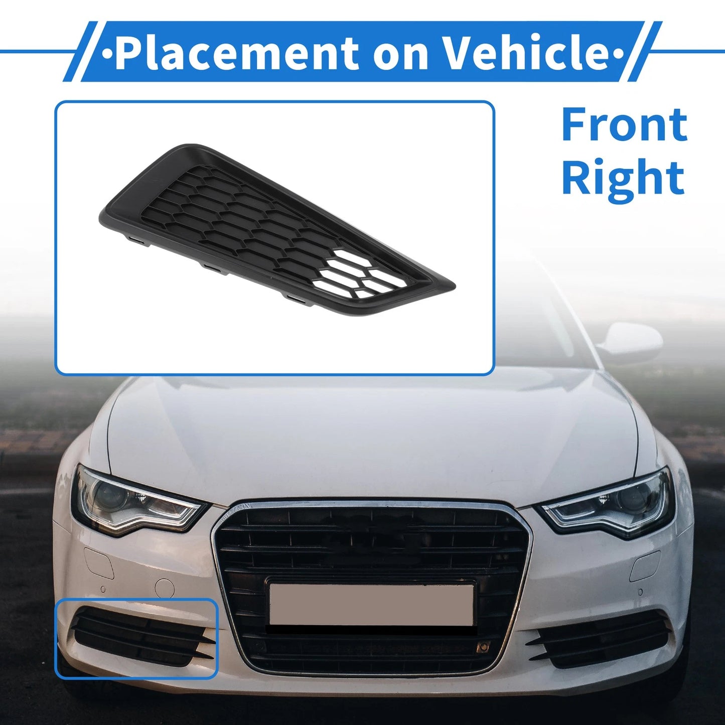 Front Right Fog Light Grill No. 71102T9AT00 for Honda City (2015–2017)