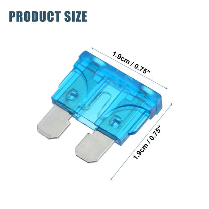 10pcs Blade Style Fuses 15A for Car Boat Truck SUV Motorcycle (Universal)