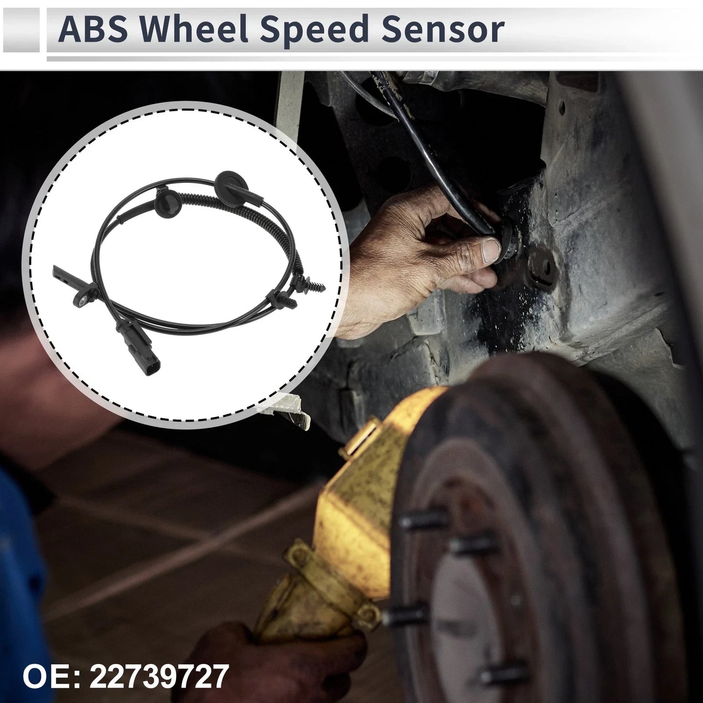 ABS Wheel Speed Sensor for Chevrolet Traverse (2009-2017) 1 x Front Left/Right