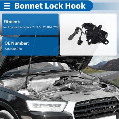 Hood Latch Assembly for Toyota Tacoma (2016–2023) No. 5351004070