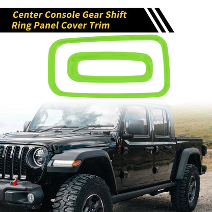Console Gear Shift Ring Panel Cover Trim for Jeep Wrangler JK (2007–2018)