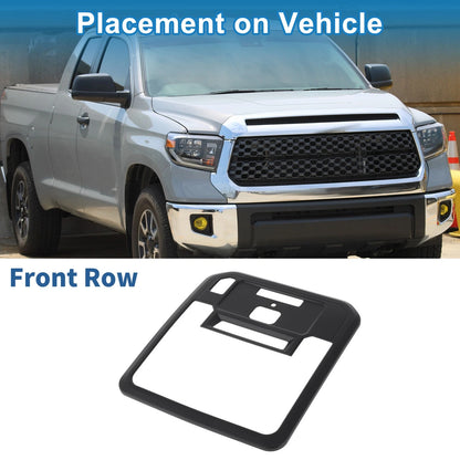 Front Row Headlight Trim Bezel for Toyota Tundra (2022–2023) Matte Black