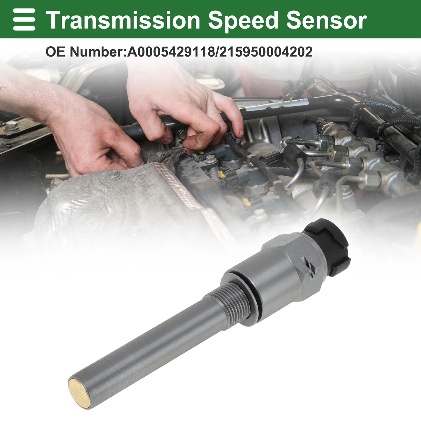 Transmission Speed Sensor for Mercedes-Benz Actros Antos Arocs (No. A0005429118)