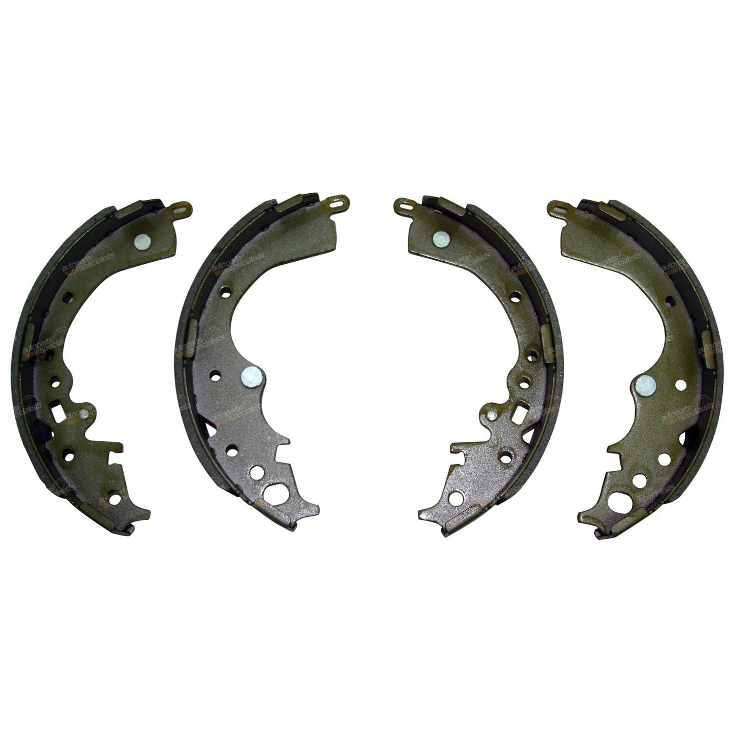 Set of 4 Rear Brake Shoes for Hiace Van (2005–2006)
