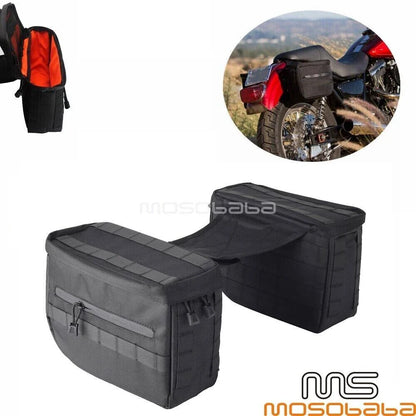 Saddlebag Bags for Harley XL883 XLH883 XL883N XR1200 (2004-2023)