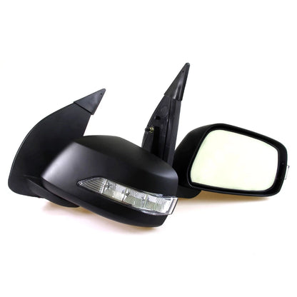 LED Manual Door Mirrors for Nissan D40 Navara Pickup Truck (2004–2014)