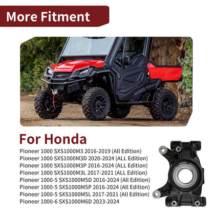 Left Rear Knuckle Kit for Honda Pioneer 1000 (2016–2024)