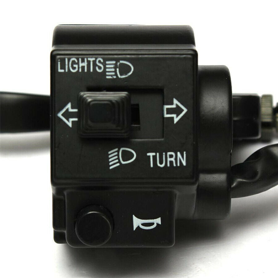 7/8" Handlebar Headlight Horn Turn Signal Switch for Motorcycle