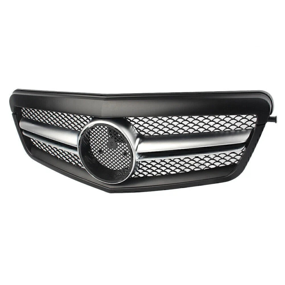 Front Bumper Upper Mesh Grille for Mercedes Benz E-Class W212 (2010-2013)