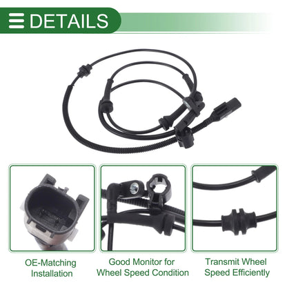 ABS Wheel Speed Sensor No. 68563834AA for Jeep Compass (2007–2023)
