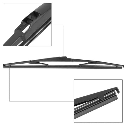 Rear Windshield Wiper Blade Arm Assembly Set for Hyundai Santa Fe (2007–2012)