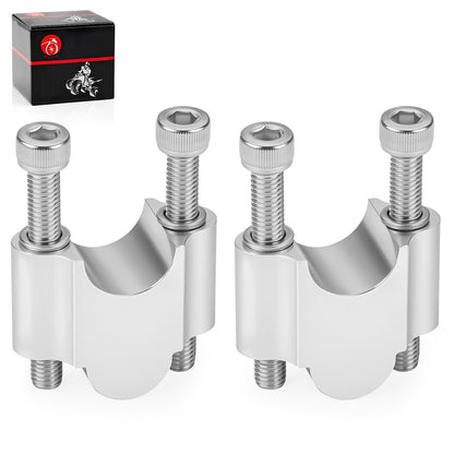 Handlebar Risers for Honda Suzuki ATV Dirt Bike Motorcycle (30mm Height)