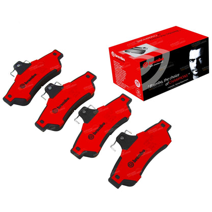 Set of 4 Brembo Rear Disc Brake Pads for Commodore VT VX VU VY VZ (1997–2007)
