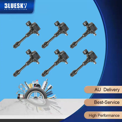 6 x Ignition Coils for Nissan Pathfinder R52 3.5L VQ35DD (2017-2021)