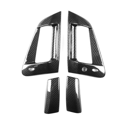 Real Carbon Fiber Door Handle Covers for Nissan 370Z Z34 (2009-2021)