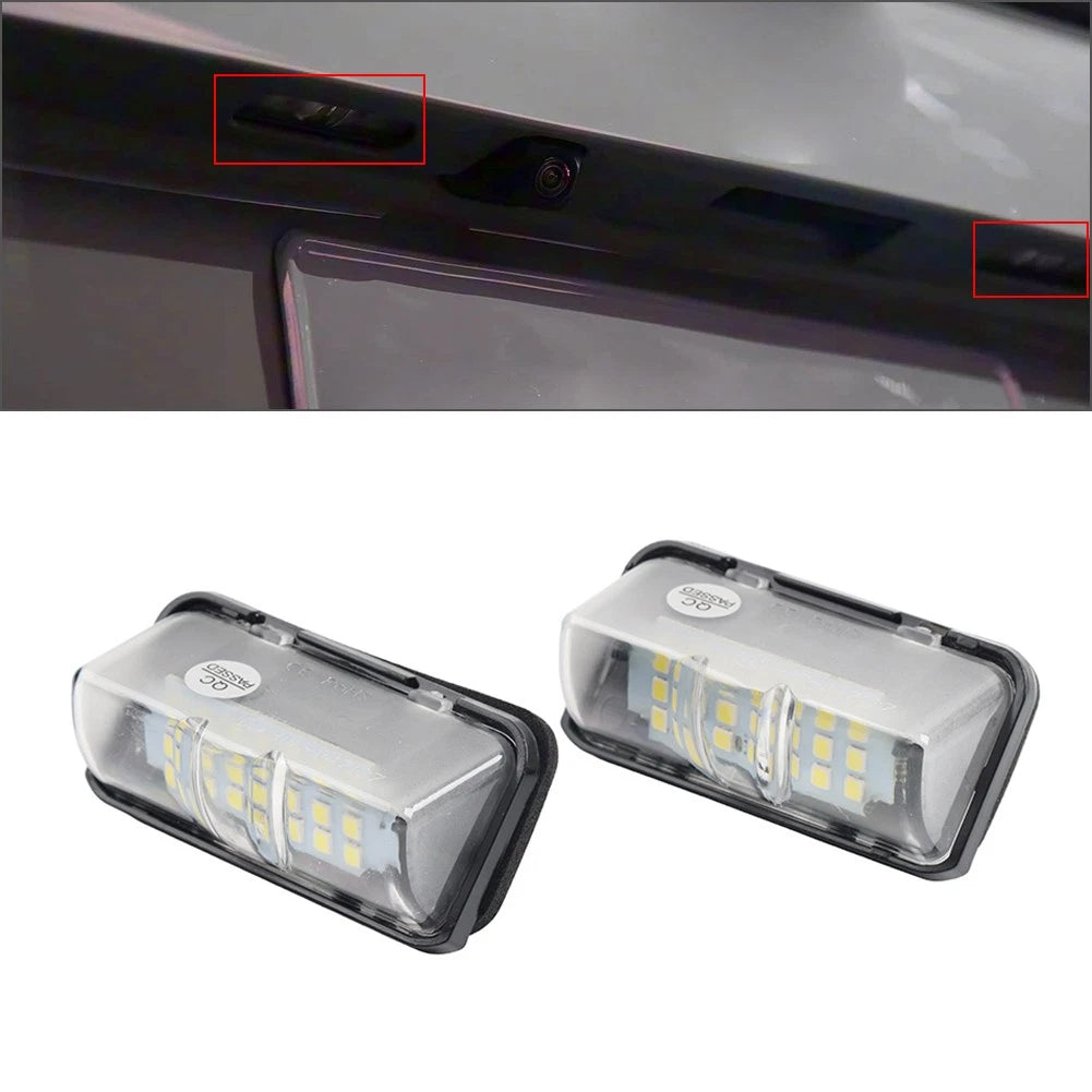 Rear License Plate Light Lamp for Toyota RAV4 Highlander Avalon Corolla (2001–2023)