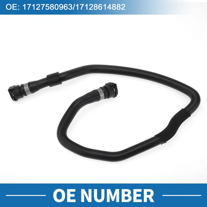 Engine Radiator Hose 3.0L for BMW 535i (2011-2016) Rubber Black
