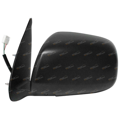 Left Black Electric Side Door Mirror for Toyota Hilux (2005–2010)