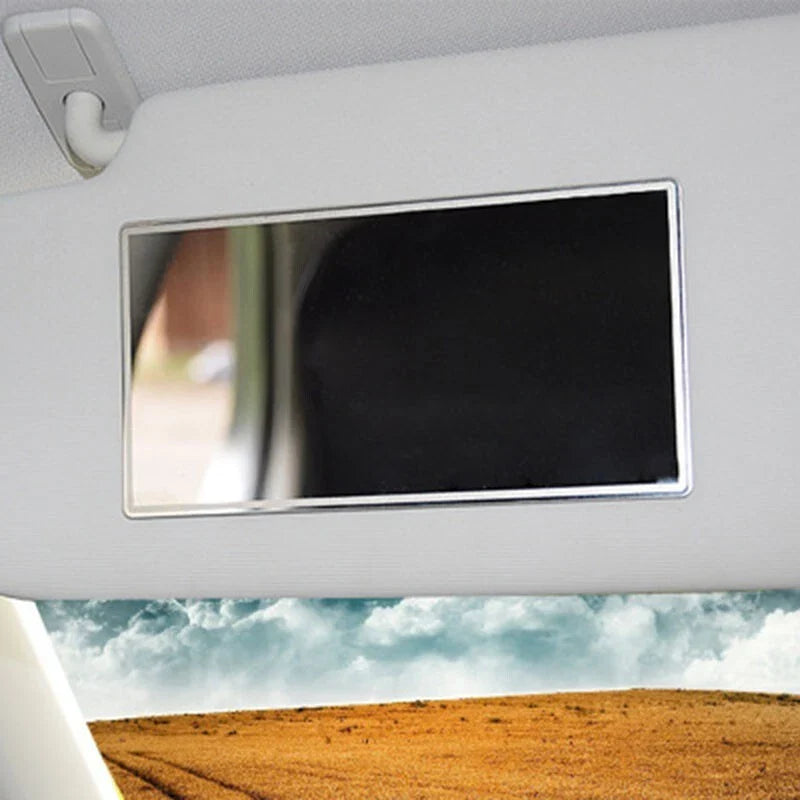 Stick-On Sun Visor Mirror for Seat