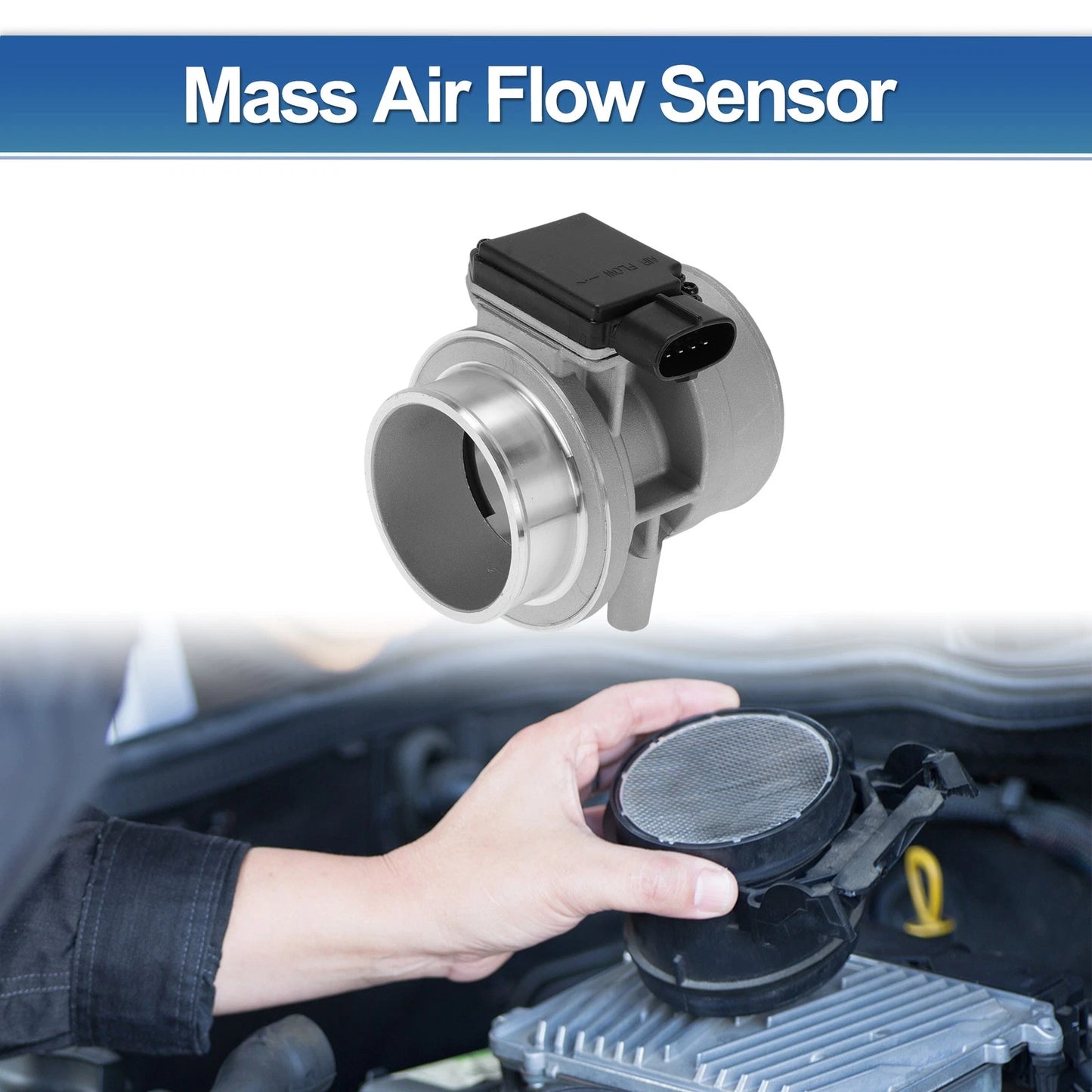 Mass Air Flow Sensor Assembly No.F1ZF12B579AA for Ford Explorer (2013–2017)
