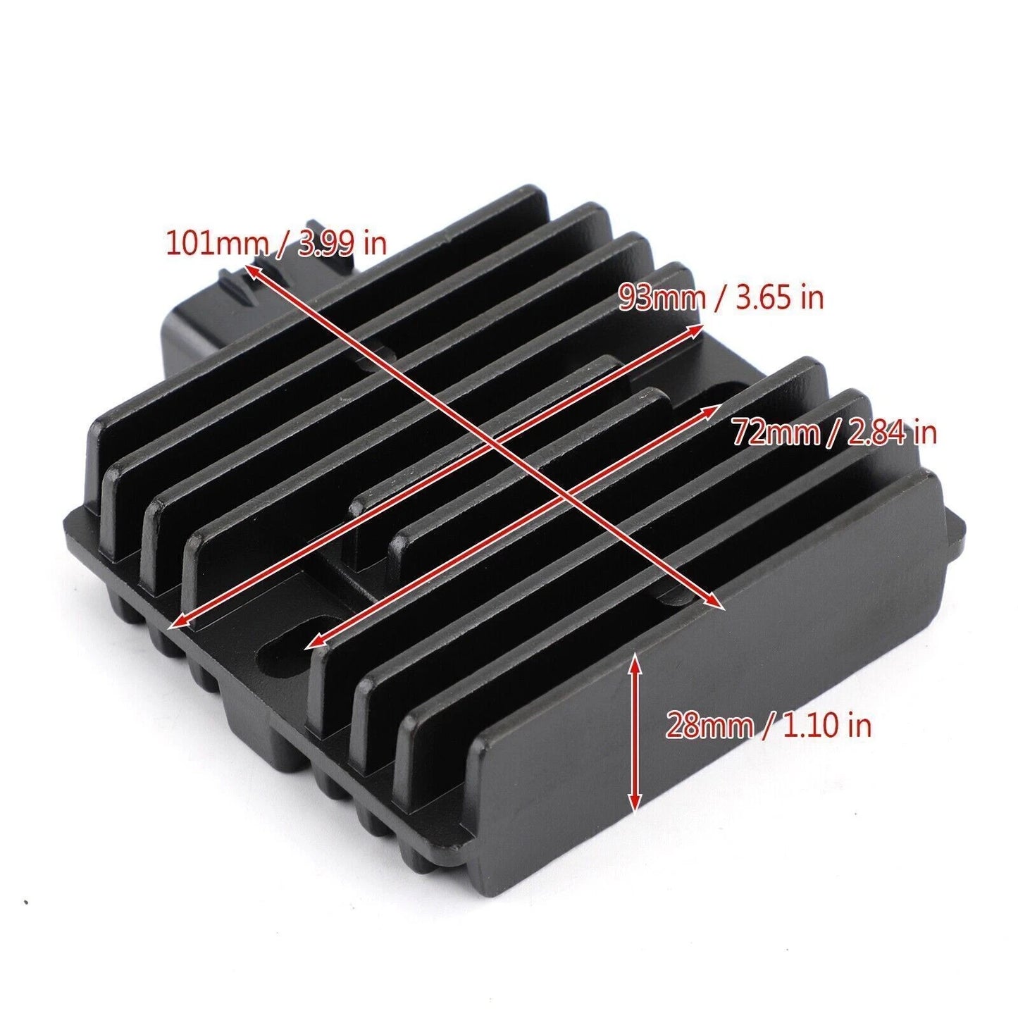 Side Pad Flat Extension for BMW R1200RT (2014–2015) - Black