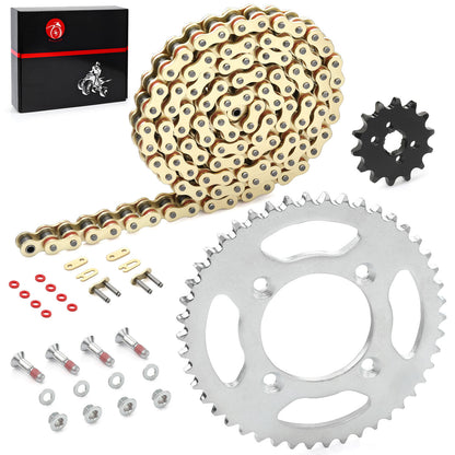Sprocket Chain Set for Honda XR80R CRF80F (2000–2009) 14/46 Tooth 420 X-Ring