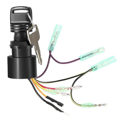 2Pcs Ignition Key Switch for Mercury Outboard (1980–2023)