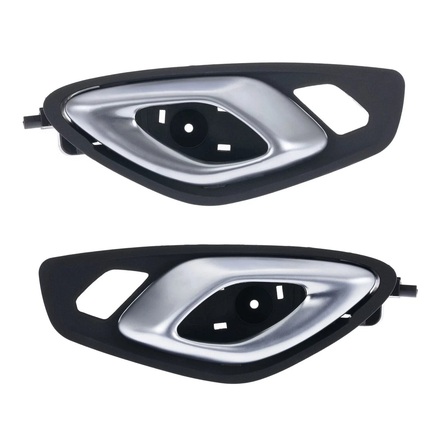 2 x Front Left & Right Inner Door Handle Silver for Chevrolet Camaro (2016–2020)