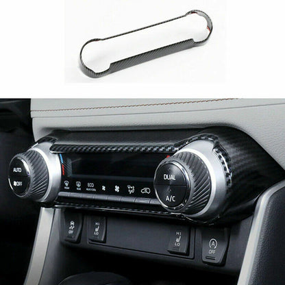 12x Carbon Fiber Look Car Trim for Toyota RAV4 (2019–2023)