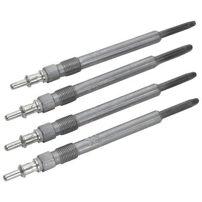 Set of 4 Glow Plugs for Mercedes-Benz C220 CDI (2001–2007)