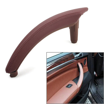Red Brown ABS Door Trim Pull Handle Left Side for BMW X5 X6 (2007-2013)
