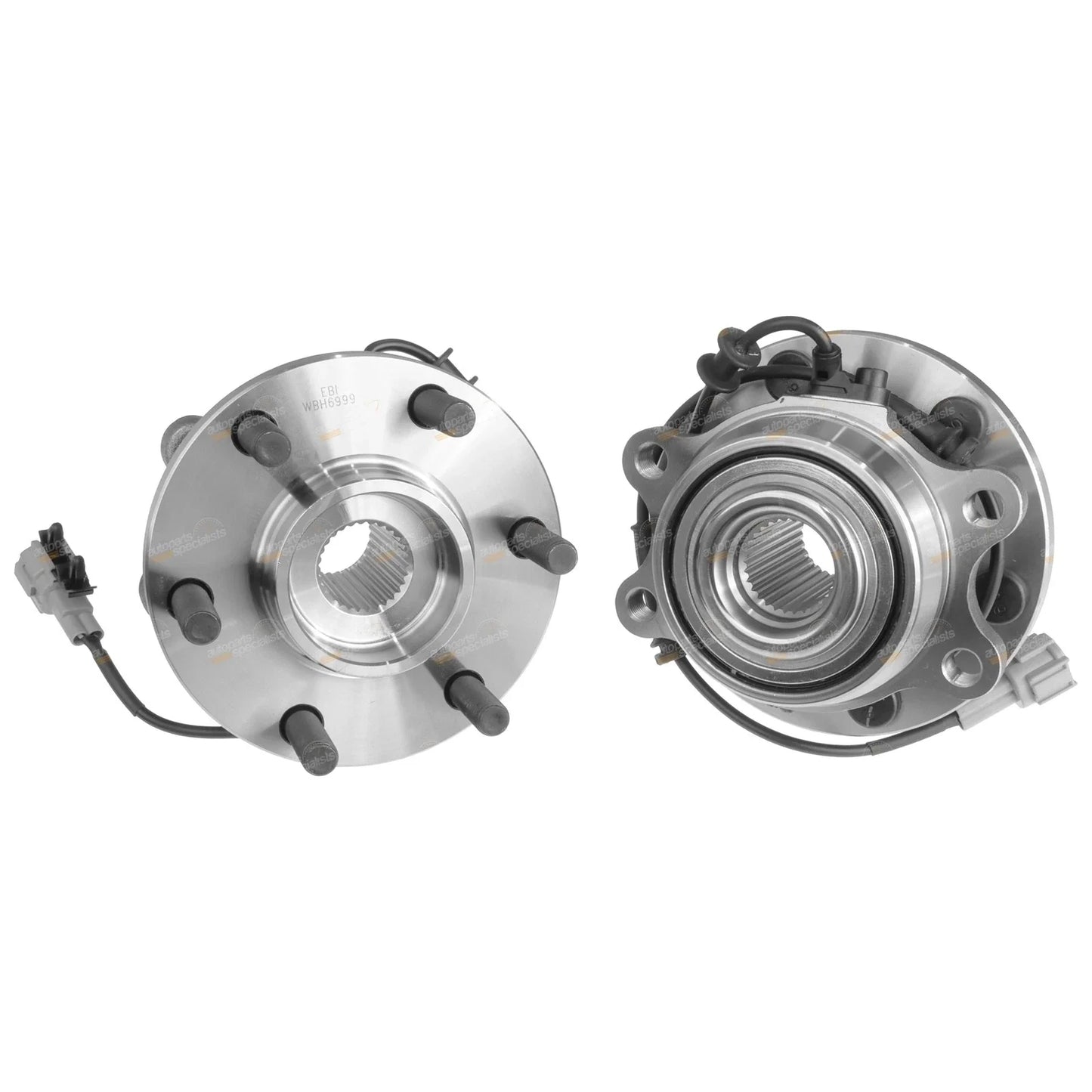 Front Wheel Bearing Hubs for Nissan Navara D40 4x4 Spain Built (2005-2010)
