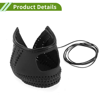 1Pc Gear Shift Knob Cover for Toyota CH-R (2018–2022) Black Carbon Fiber