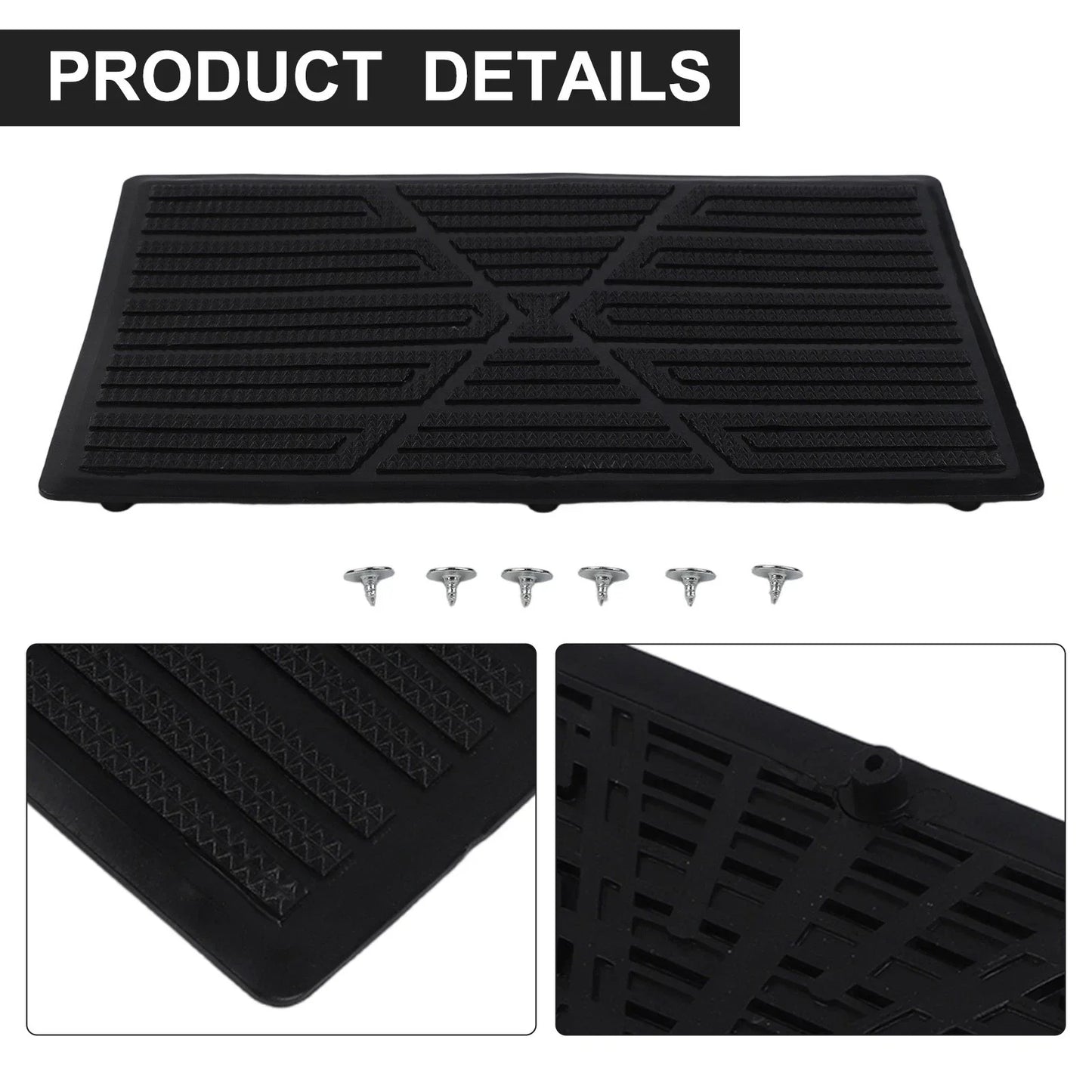 Pedal / Foot Carpet Pad / Heel Mat Patch Cover Anti slip for All Cars