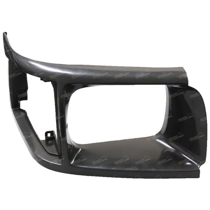 Set of 2 Dark Grey Headlight Surrounds for Toyota Hiace (1989–1992)
