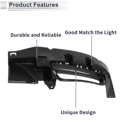 Front Right Fog Light Grill for Dodge Charger (2015-2016)