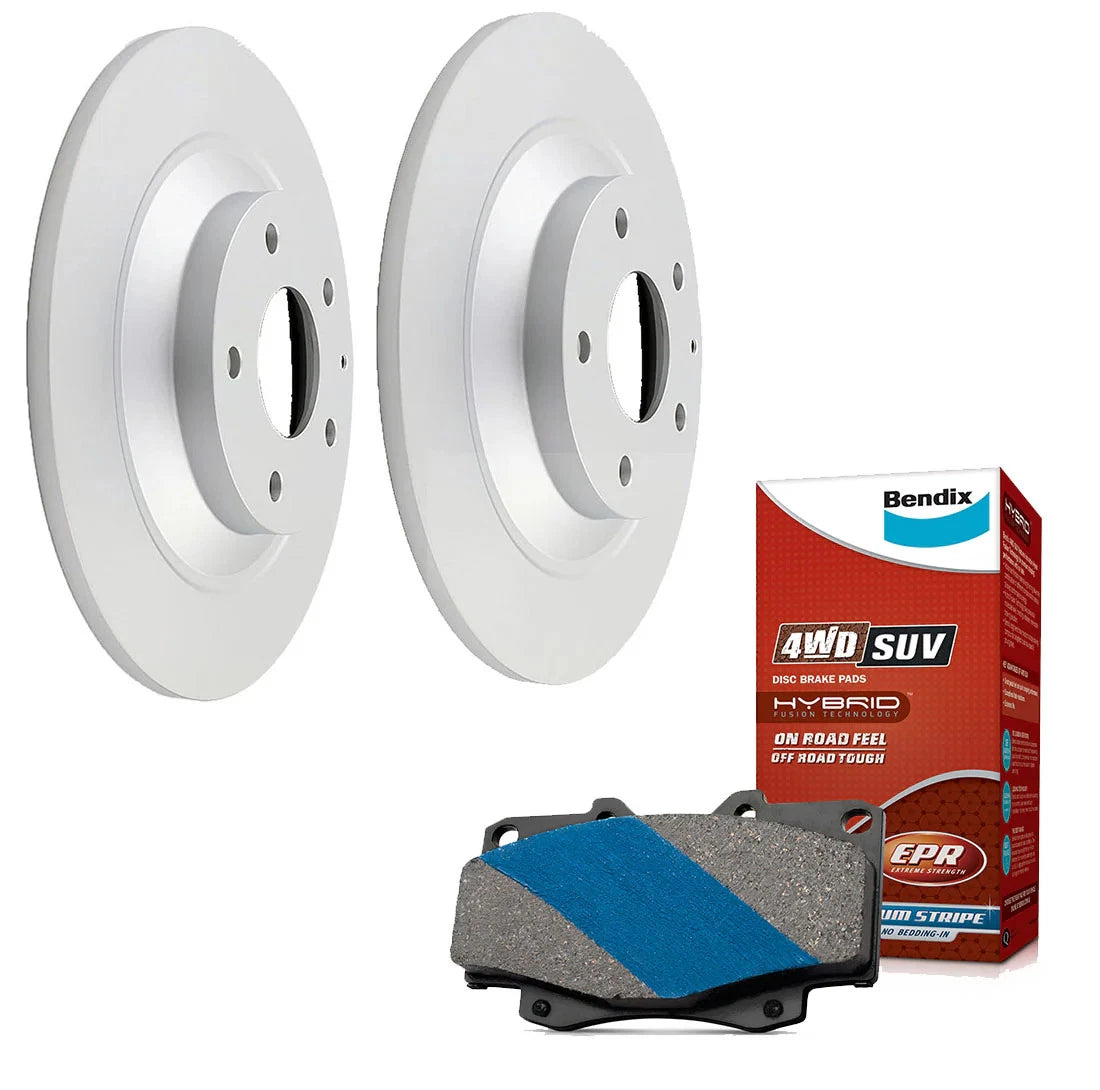 Rear Brake Pads and Rotors for Mazda CX-5 (2012–2017)