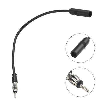 FM Radio Antenna Extension Cable Cord Portable Accessory for Car