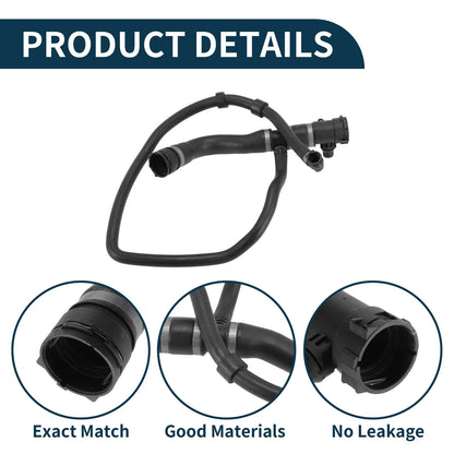 Radiator Hose for BMW X1 (2012) No. 17127619255 Rubber Coolant Hose