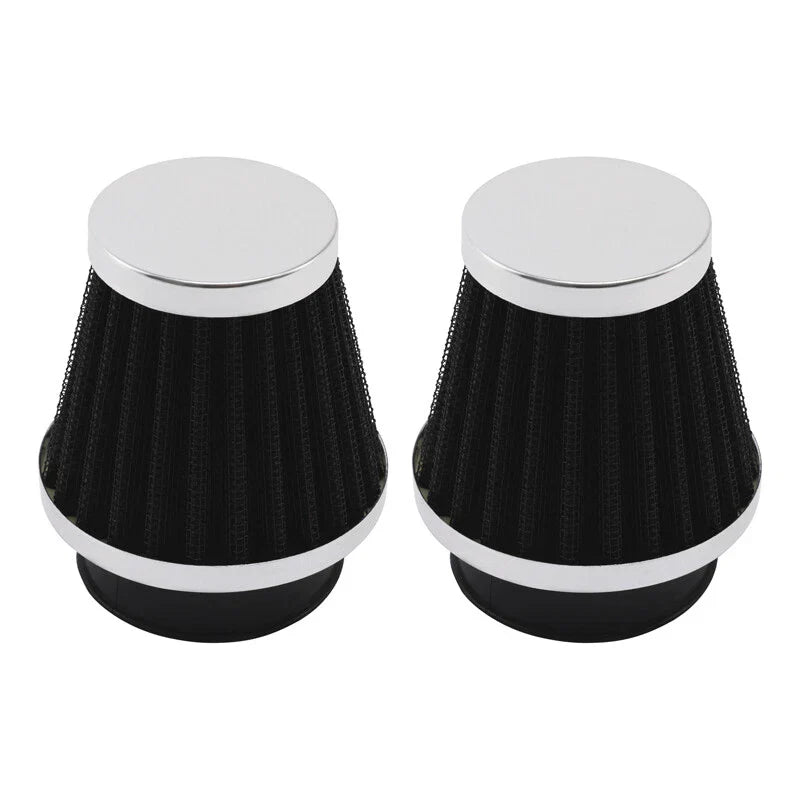 48mm Air Filter Pod for Suzuki Boulevard, Kawasaki Vulcan