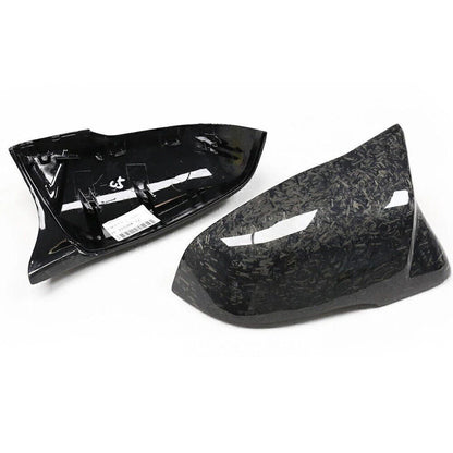 1 Pair Forged Carbon Fiber Side Mirror Covers for Toyota GR Supra (2018-2020)