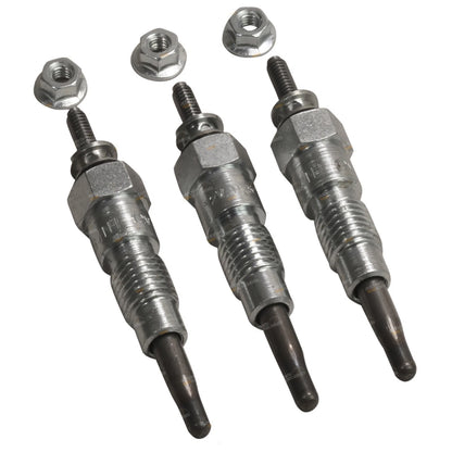 Set of 3 Glow Plugs for Kubota B7001 B7100 D750 D850