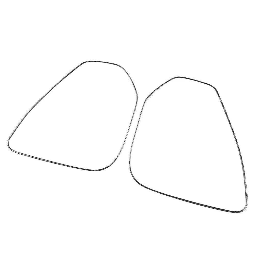 Set of 4 Interior Water Cup Holder Mat Cover Trim for Jeep Wrangler JK (2007–2017)