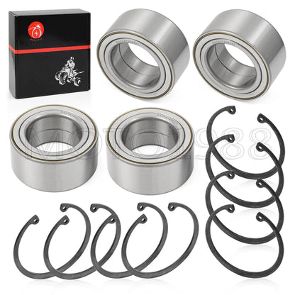 Front & Rear Wheel Bearings Set 4 x for Polaris Sportsman 550 (2009–2014)