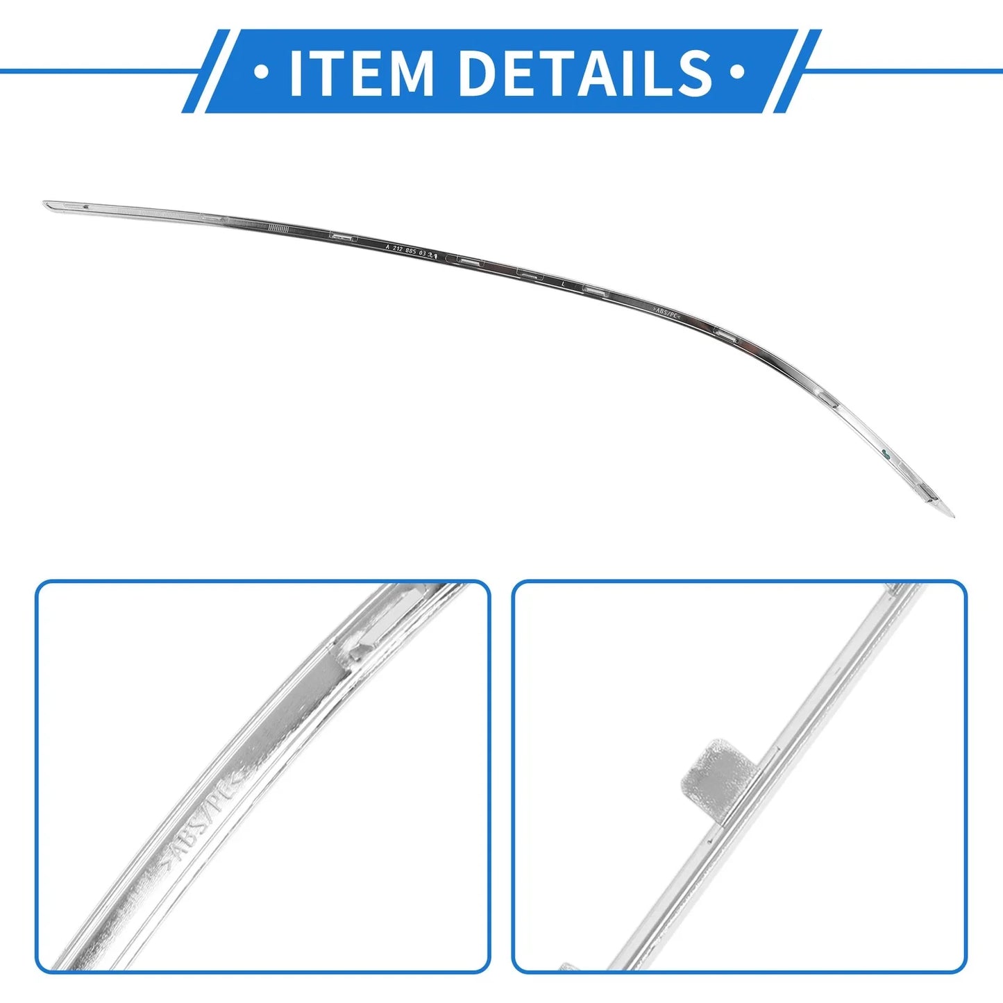 Bumper Grille Trim Garnish for Mercedes-Benz W212 E-Class (2010-2013)