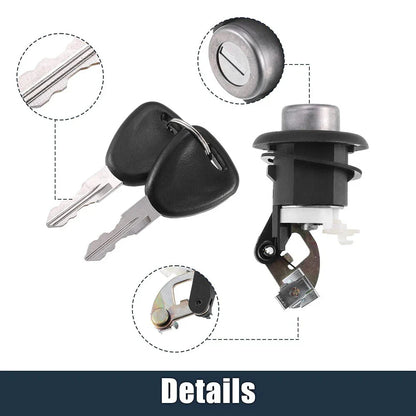 Ignition Switch Lock Cylinder w/ 2 Keys for Nissan Almera, Renault Sandero (2012-2020)
