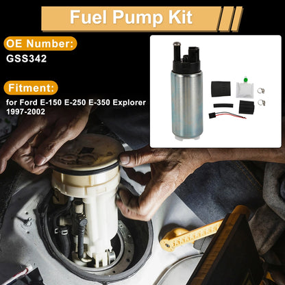 Fuel Pump Set of 2 for Ford E-150 E-250 E-350 Explorer (1997–2002) Replaces GSS342