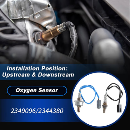 2X Oxygen Sensor for Nissan Sentra 2.0L L4 (2010–2012) 2349052